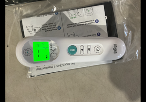 lot 353 image: Braun No Touch 3-in-1 Digital Thermometer, Suitable for All Ages, BNT100US