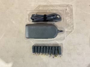 lot 355 image: Surf Onn. 65W Laptop Charger with 10 Interchangeable Tips, 10ft Power Cord, for HP