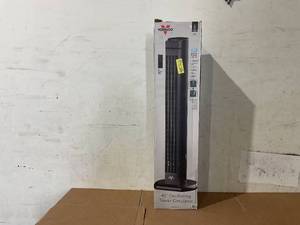 lot 223 image: Vornado 4T Oscillating Tower Fan with Remote Control, 40 Tall