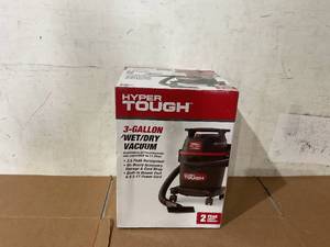 lot 233 image: Hyper Tough 3 Gallon Wet Dry Vacuum