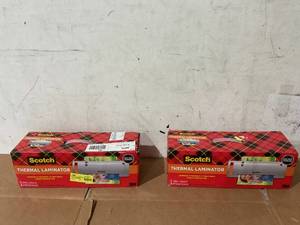 lot 288 image: LOT OF 2 3M Scotch Thermal Laminator