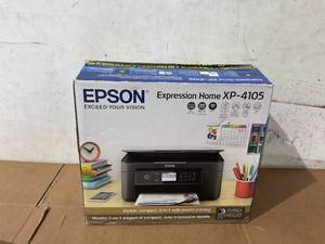 lot 15 image: Epson Expression Home XP-4105 Wireless All-in-One Color Inkjet Printer WiFi