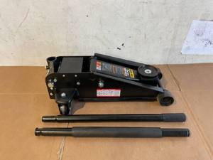 lot 24 image: Torin 3 Ton Floor Jack Hydraulic Heavy Duty Steel Car Jack with Quick Lift Dual Pump,Black,W8303-B