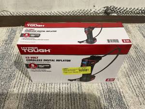 lot 116 image: Hyper Tough DC 12V Hand Held Digital Tire Inflator