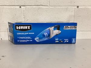 lot 465 image: HART HPHV33B Cordless Hand Vacuum 1.5 Ah Lithium Battery 20 Volt