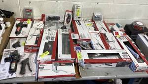 lot 494 image: LOT OF Hyper Tough Tools and Accessories