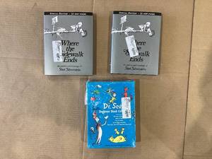lot 574 image: LOT OF 2 Where the Sidewalk Ends Special Edition with 12 Extra Poems and Dr. Seusss Beginner Book Boxed Set Collection