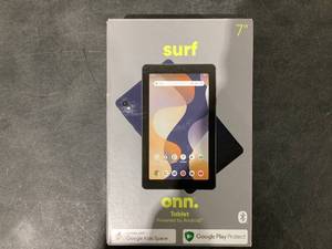 lot 584 image: onn. 7 Tablet, 32GB, (2024 Model) - Indigo- LOCKED