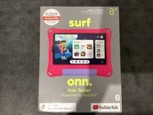 lot 599 image: onn. 8 Kids Tablet, 32GB, (2024 Model) - Pink
