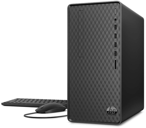 lot 35 image: HP M01-f0033W Ryzen 3 3200G 3.6GHz Radeon Vega 8 Graphics 8GB RAM 1TB HDD Win 10 Home Black with Keyboard, Mouse-Used