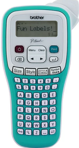 lot 607 image: Brother P-Touch PT-H103W Handheld Personal Label Maker