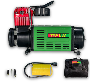 lot 644 image: Stop & Go 12 volt Single Piston Tire Inflator