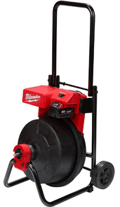 lot 647 image: Milwaukee Tool Drain Cleaning Machine,Cordless,300 RPM 2817A-21