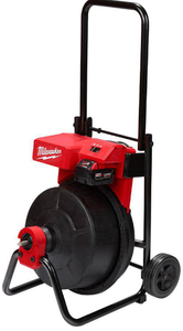 lot 648 image: Milwaukee Tool Drain Cleaning Machine,Cordless,300 RPM 2817A-21