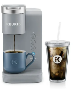 lot 362 image: Keurig K-Iced Essentials, Gray Iced and Hot Single-Serve K-Cup Pod Coffee Maker
