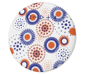 lot 371 image: Groove Onn. Portable Bluetooth Speaker IPX4 Water Resistant  Round Wireless Speaker
