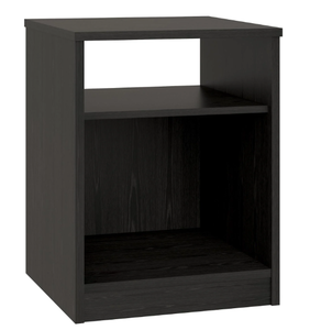 lot 611 image: Mainstays Open Shelf Nightstand