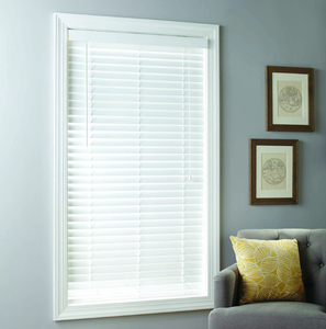 lot 625 image: LOT OF 2 Better Homes & Gardens 2 Cordless Faux Wood Horizontal Blinds