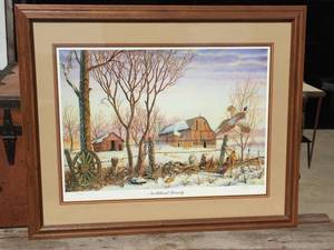lot 124 image: Attractive LeRoy Duerr Northland Bounty SN Wildlife Print