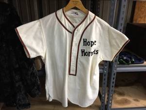 lot 145 image: Just a Neat Vintage Youth Baseball Uniform - Hope Minn.