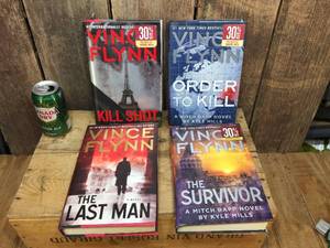 lot 149 image: 4 Vince Flynn Hardcover Books
