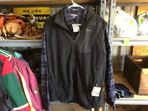 lot 170 image: Mens Eddie Bauer XL Flannel ShirtVest Combo
