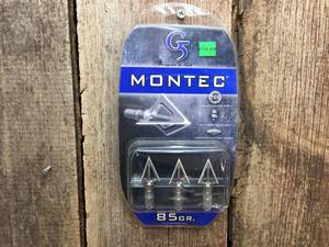 lot 176 image: G5 Montec 85 gr. Arrowheads - Like New