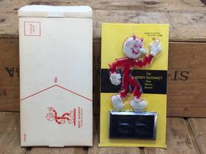 lot 242 image: Vintage Reddy Kilowatt 1961 Glow in the Dark Advertiser - Minty