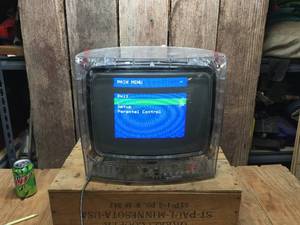 lot 251 image: RCA J13805CL Prison TV - Great for Vintage Video Games