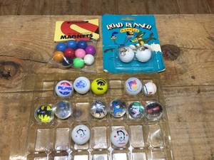 lot 273 image: Group Vintage Character - Cartoon - Advertiser - Magnets Marbles