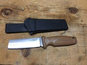 lot 274 image: Camillus Titanium Swedge KnifeSheath