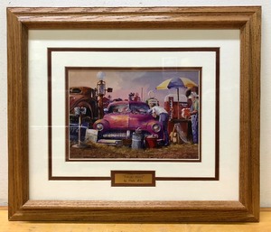 lot 16 image: Professionally Framed Swap Meet Artwork by Dale Klee