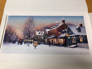 lot 33 image: Unframed Signed Numbered THE TOYMAKER Print by Paul Landry