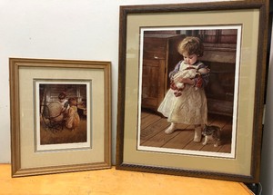 lot 34 image: 2 Framed Signed Numbered Prints by Jim Daly
