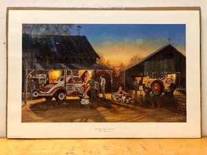 lot 53 image: Unframed Signed Numbered Print by Dave Barnhouse - Saturday Night Special
