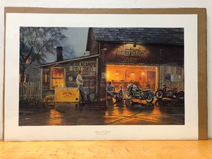 lot 55 image: Unframed Signed Numbered Print by Dave Barnhouse - King of The Road