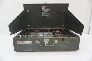lot 52 image: Coleman camp stove, kerosene
