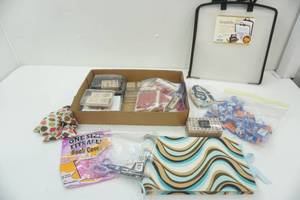 lot 53 image: Scrap folio, other crafting items