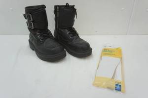lot 79 image: Harley Davidson size 7 ladies leather boots