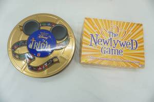 lot 107 image: Disney Trivia (in tin), Newlywed game
