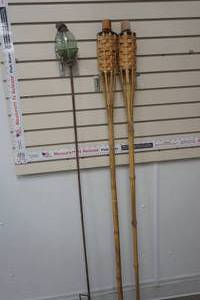 lot 193 image: tiki torches