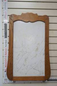 lot 216 image: vintage wood frame