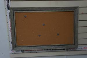 lot 227 image: framed cork board
