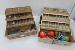lot 247 image: tackle boxes