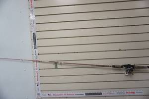 lot 258 image: fishing rod and reel combo