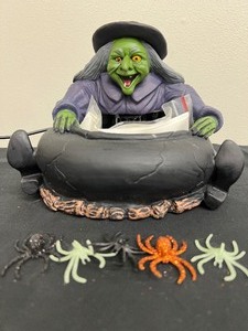 lot 65 image: All Hallows Eve Witch Cauldron with Eerie Fog