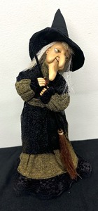 lot 45 image: Artemesia Motion Detecting Witch Doll