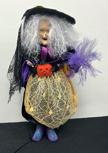 lot 35 image: Opita 21 Witch Doll Figurine