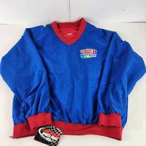 Mens Pullover Reversible RedBlue Jacket Du Pont Gordon Chase Authentics Size Large