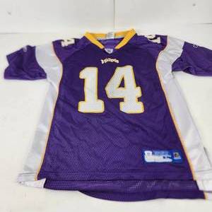 Minnesota Vikings Size Large Jersey B. Johnson #14